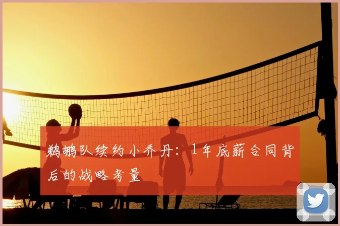 鹈鹕队续约小乔丹：1年底薪合同背后的战略考量